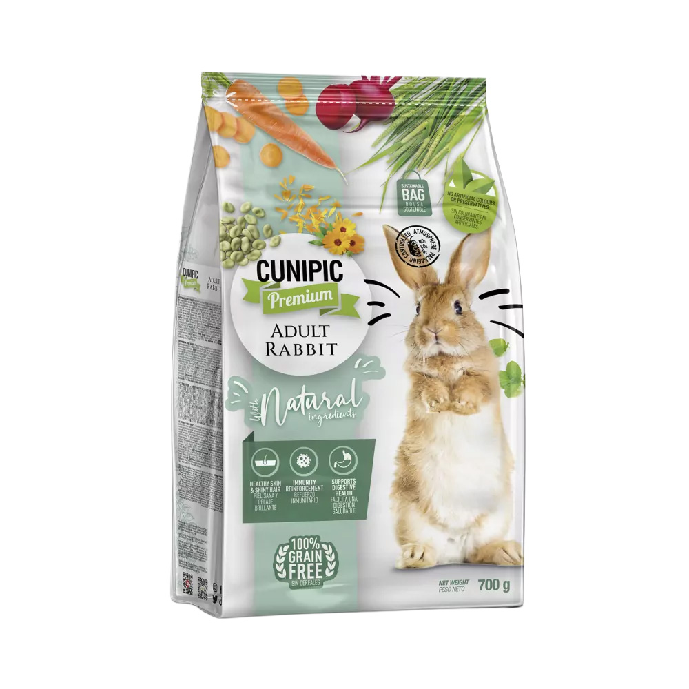 CUNIPIC Premium Adult Rabbit karma dla dorosłych królików 700g